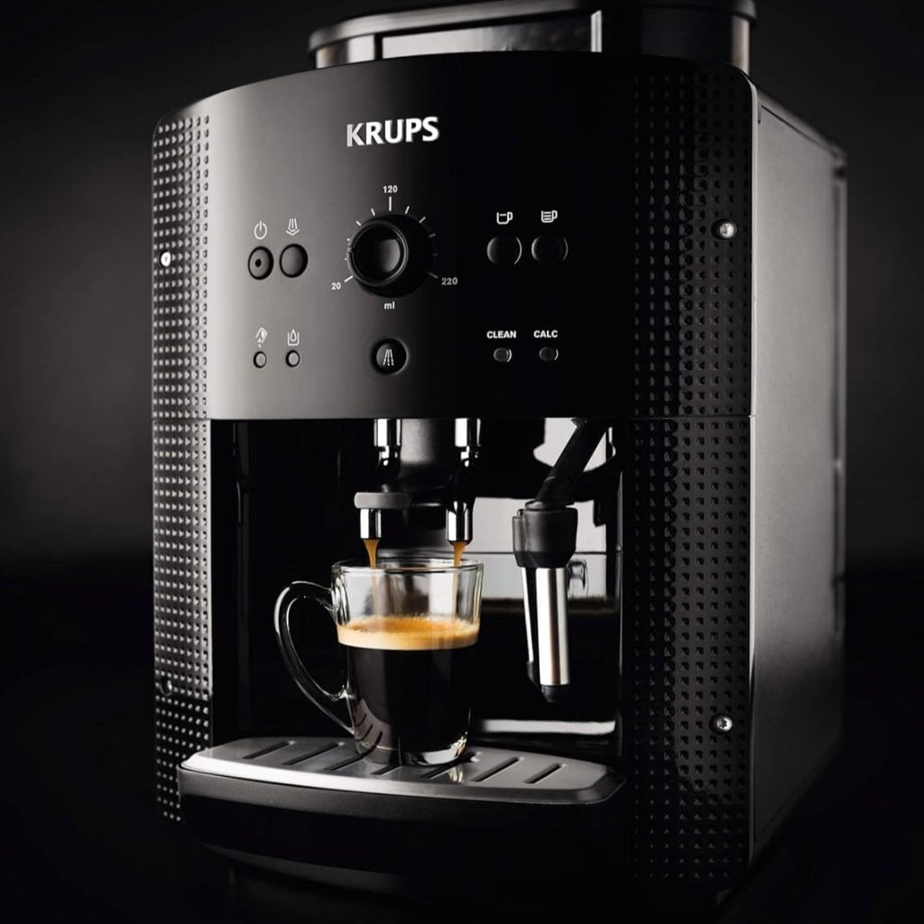 Krups EA8108 Fully Automatic Coffee Machine Black Krups Dubai