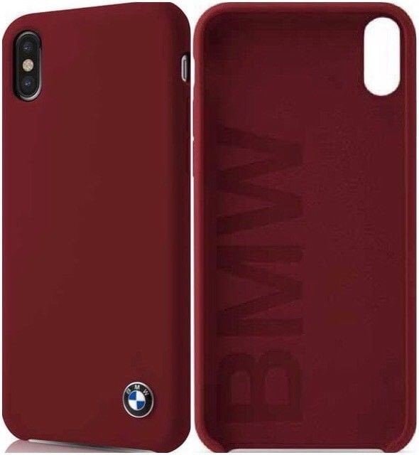 Apple Iphone Xs Max Silicone Cover Red Bmw Iphone Case Apple Iphone Xs Max Silicone Cover (Red) Bmw