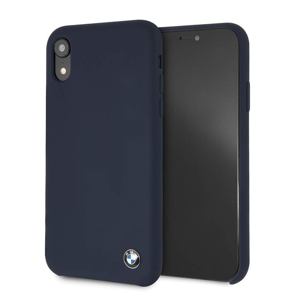 Bmw Iphone Xs Max Case Navy Blue Hard Cell Phone Case Genuine Leather Easily Accessible Ports Officially Licensed 02 Iphone Case Iphone Xs Hard Cell Case Genuine Leather (Navy Blue) Bmw