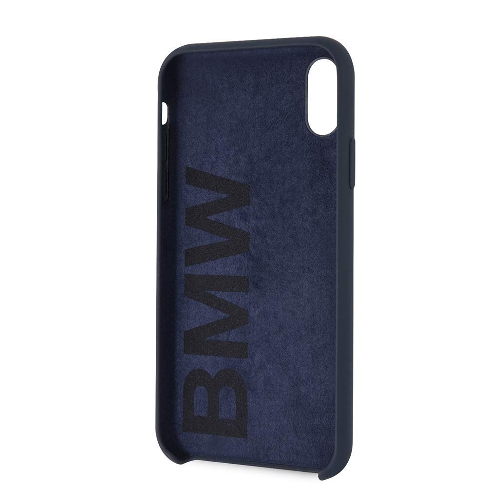 Bmw Iphone Xs Max Case Navy Blue Hard Cell Phone Case Genuine Leather Easily Accessible Ports Officially Licensed 03 Iphone Case Iphone Xs Hard Cell Case Genuine Leather (Navy Blue) Bmw