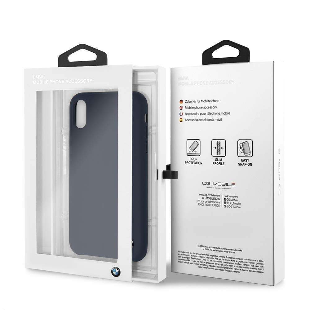 Bmw Iphone Xs Max Case Navy Blue Hard Cell Phone Case Genuine Leather Easily Accessible Ports Officially Licensed 04 غطاء السيليكون هذا مزين بنقشة Bmw الأنيقة، مما يوفر حماية كاملة لجهازك الشخصي من الخدوش والسحجات المحتملة.
توفر هذه العلبة تجربة فاخرة فائقة وحماية من الخدوش والسحجات من خلال الحواف المرتفعة قليلا.
تم تضمين هذه الحقيبة مع شعار Bmw المعدني للحصول على تأثير ثلاثي الأبعاد ، وتتميز بتصميم فريد ومعاصر.
لديها سهولة الوصول لجميع المنافذ والأزرار. غطاء متوافق مع أجهزة الشحن اللاسلكية
هذا منتج مرخص رسميا من Bmw غطاء آيفون غطاء الحماية هارد سيل لآيفون إكس إس ماكس (أزرق كحلي) بي ام دبليو