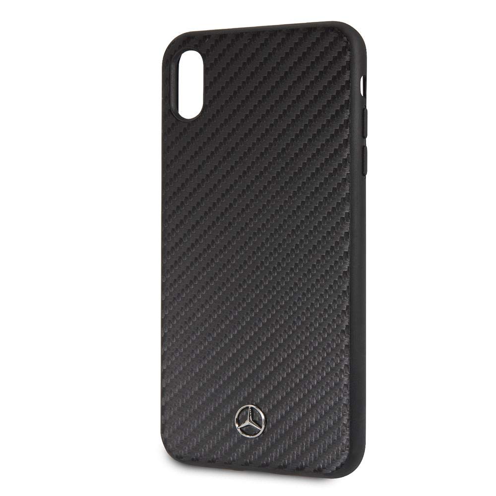 Mercedes Benz Phone Case For Iphone Xs Max 6.5 Dynamic Real Carbon Fiber Hard Slim Case Easy Snap On Black 03 &Lt;H1&Gt;Iphone Xs Max 6.5 Dynamic Carbon Fiber Hard Slim Black (Mercedes-Benz)&Lt;/H1&Gt; Mercedes Benz Phone Case Is Made Of Genuine Carbon Fiber And Is Complete With The Official Licensed Mercedes Benz Logo For A Sculpted 3D Effect Designed For Ports And Buttons To Be Easily Accessible. Case Compatible With Wireless Chargers. This Case Contains Full Degrees Of Protection, Covering All Four Corners And Including Raised Edges To Help Protect The Device Against Impact Easy To Hold &Amp; Easy Snap-On Design Makes It Fast And Easy To Install Or Take Off In Seconds Iphone Cases Iphone Xs Max 6.5 Dynamic Carbon Fiber Hard Slim Black (Mercedes-Benz)