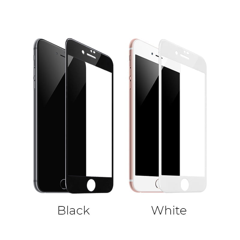Iphone 7 8 Plus A8 Tempered Glass Colors Hoco &Lt;Div Class=&Quot;Woocommerce-Product-Details__Short-Description&Quot;&Gt; Fast Attach 3D Full-Screen Hd Tempered Glass For Iphone 7 / 8 / Plus High Aluminum Silica Glass Shatterproof Edges Anti-Fingerprint 3D Touch Support. &Lt;/Div&Gt; Iphone: 7&Amp;8 Plus Color: White Iphone 7&Amp;8 Plus Screen Protector (Fast Attach A8) Tempered Glass (White)