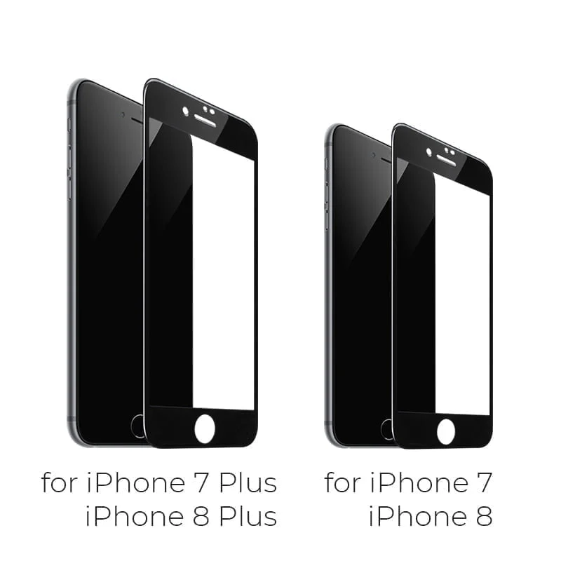 Iphone 7 8 Plus A8 Tempered Glass Phones Models Hoco &Lt;Div Class=&Quot;Woocommerce-Product-Details__Short-Description&Quot;&Gt; Fast Attach 3D Full-Screen Hd Tempered Glass For Iphone 7 / 8 / Plus High Aluminum Silica Glass Shatterproof Edges Anti-Fingerprint 3D Touch Support. &Lt;/Div&Gt; Iphone: 7&Amp;8 Plus Color: Black Iphone 7&Amp;8 Plus Screen Protector (Fast Attach A8) Tempered Glass (Black)