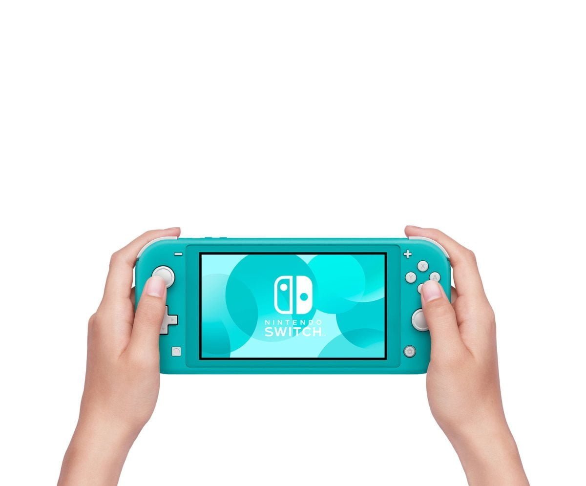 4 Switch Light Turquoise Hands Resized Nintendo Switch Lite Is A Compact, Lightweight Nintendo Switch System Dedicated To Handheld Play. With A Built-In +Control Pad And A Sleek, Unibody Design, It’s Great For On-The-Go Gaming. Nintendo Switch Lite Is Compatible With The Robust Library Of Nintendo Switch Games That Support Handheld Mode. If You’re Looking For A Gaming System All Your Own, Nintendo Switch Lite Is Ready To Hit The Road Whenever You Are. Includes: Nintendo Switch Lite System And Nintendo Switch Ac Adapter. [Embed]Https://Youtu.be/Icuon1Sgki8[/Embed] Nintendo Switch Lite Nintendo Switch Lite (Yellow, Gray, Turquoise)