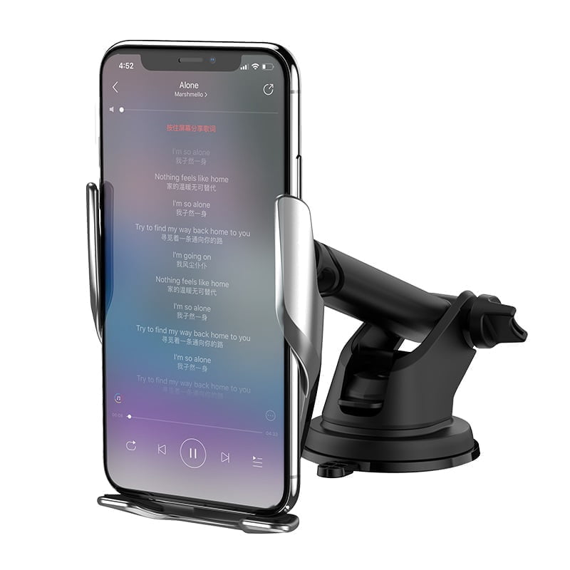 Hoco S14 Surpass Automatic Induction Wireless Charging Car Holder Clip &Lt;H1&Gt;Car Mobile Holder And Wireless Charger (S14 Surpass) For Dashboard And Air Outlet, 15W Fast Charge.&Lt;/H1&Gt; S14 Surpass Wireless Charging Phone Holder For Car Dashboard, Windshield, And Air Outlet Qi Support 5W 7.5W 10W 15W. Https://Youtu.be/I_I40Nwohpe Car Mobile Holder And Wireless Charger Car Mobile Holder And Wireless Charger (S14 Surpass) For Dashboard And Air Outlet, 15W Fast Charge