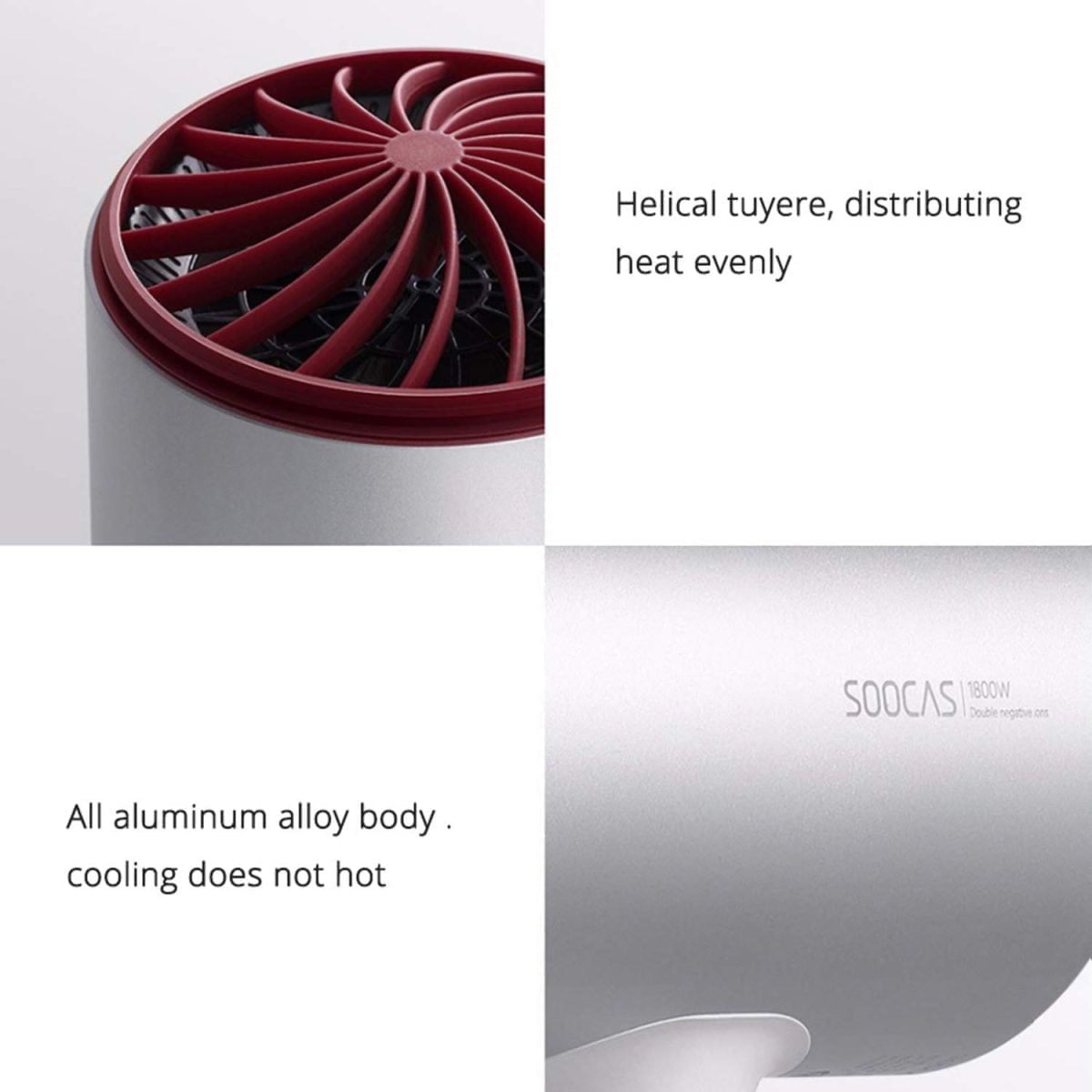615Ukr2Vinl. Ac Sl1500 Xiaomi [Video Width=&Quot;1280&Quot; Height=&Quot;720&Quot; Mp4=&Quot;Https://Lablaab.com/Wp-Content/Uploads/2020/02/H3S-4.Mp4&Quot;][/Video] Soocas H3S Negative Ion Quick Dry Hair Dryer
