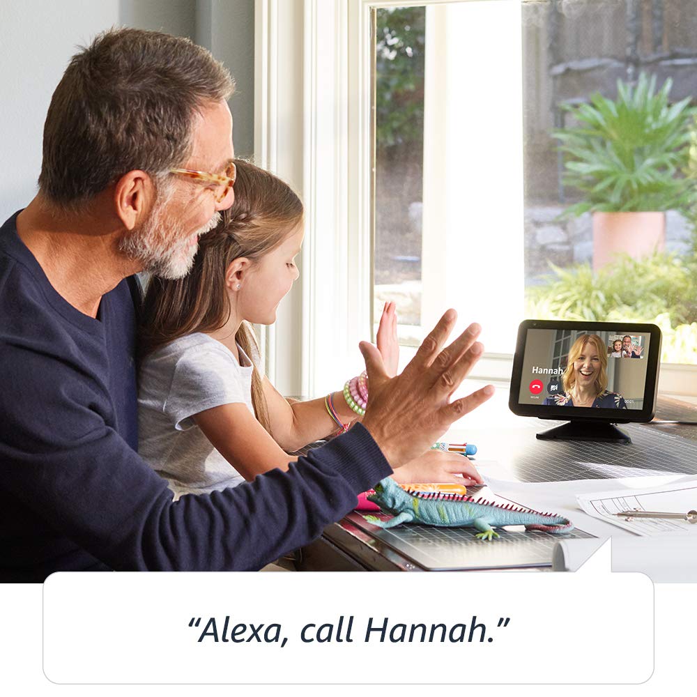 61Wl Eqwcpl. Sl1000 Amazon &Lt;Ul&Gt; &Lt;Li&Gt;Alexa Can Show You More - With An 8&Quot; Hd Screen And Stereo Sound, Alexa Can Help Manage Your Day At A Glance.&Lt;/Li&Gt; &Lt;Li&Gt;Be Entertained - Ask Alexa To Show You Movie Trailers, Tv Shows, Movies, Or The News. Or Listen To Radio Stations, Podcasts, And Audiobooks.&Lt;/Li&Gt; &Lt;Li&Gt;Connect With Video Calling And Messaging - Call Friends And Family Who Have The Alexa App Or An Echo Device With A Screen. Make Announcements To Other Devices In Your Home.&Lt;/Li&Gt; &Lt;Li&Gt;Control Your Smart Home - Voice Control Compatible Devices Or Manage Them On The Easy-To-Use Display. Ask Alexa To Show You Security Cameras, Control Lights, And Adjust Thermostats.&Lt;/Li&Gt; &Lt;Li&Gt;Make It Yours - Show Off Your Albums From Amazon Photos. Customize Your Home Screen. Create Morning Routines To Start Your Day.&Lt;/Li&Gt; &Lt;Li&Gt;Made To Fit Your Life - Cook Along To Step-By-Step Recipes. Easily Update To-Do Lists And Calendars. Glance At Weather And Traffic On Your Way Out.&Lt;/Li&Gt; &Lt;Li&Gt;Designed To Protect Your Privacy - Electronically Disconnect The Microphones And Camera With One Press Of A Button. Slide The Built-In Shutter To Cover The Camera.&Lt;/Li&Gt; &Lt;/Ul&Gt; Echo Show 8 Echo Show 8 - Hd 8&Quot; Smart Display With Alexa - Sandstone