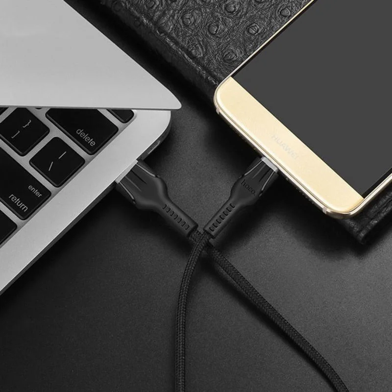 U31 Benay Usb Type C Charging Cable Connection Hoco U31 Usb Charging Data Cable Type C Usb C Mobile Phone 2.4A Universal Charge Wire For Samsung Xiaomi Huawei Nylon Braid 1M Charger. Type-C Charging Cable Type-C Charging Cable (Premium Product) U31 Benay