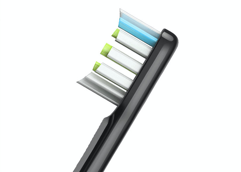 1 شاومي الأصلي الغيار الأصلي Xiaomi Soocas فرشاة أسنان كهربائية رأس فرشاة. قطعتين في العبوة. رؤوس الفرشاة الاحتياطية لفرشاة الأسنان الكهربائية Xiaomi Soocas (2 قطعة) (أسود)