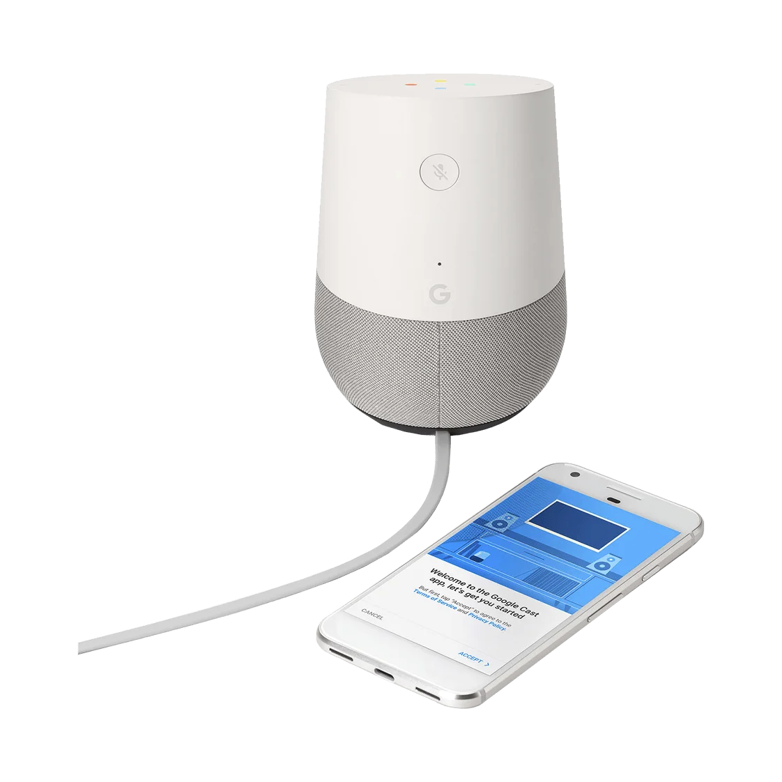58A44Cb18F3230.45075816 2 جوجل &Lt;Strong&Gt;مساعد Google Home White Slate الشخصي&Lt;/Strong&Gt;
من خلال اتصال Wifi المدمج ، والتعرف على الصوت ، ودعم التشغيل الآلي للمنزل ، سيتصل مكبر الصوت اللاسلكي Google Home بشبكتك اللاسلكية لتوفير التحكم والوصول إلى جميع أجهزتك الذكية تقريبًا. يمكنه تشغيل الموسيقى ، والتحقق من الطقس وحركة المرور ، وإخبارك بالنتائج الرياضية ، والتحكم في معدات المنزل الذكي والمزيد. باستخدام تقنية التعرف على الصوت للمجال البعيد ومساعد Google ، يسمح الميكروفون المدمج لـ Google Home بالتعرف على صوتك وتنفيذ المهمة المطلوبة في لحظة. يمكنك التحكم في Google Home عن طريق الصوت ، باستخدام تطبيق Google Home ، أو استخدام سطح اللمس الموجود أعلى الوحدة. يمكن تعطيل التحكم الصوتي باستخدام زر كتم الصوت المثبت في الخلف. يبلغ عرضه 3.79 بوصة وطوله 5.62 بوصة فقط ، وقد تم تصميم Google Home ليناسب أي مكان تقريبًا في معظم الديكورات. لمزيد من الاندماج في منزلك ، فإن قاعدة القماش الأردوازية قابلة للتبديل بستة ألوان متوفرة بشكل منفصل. جوجل هوم وايت سليت مساعد شخصي ، جوجل مساعد Google Home White Slate الشخصي