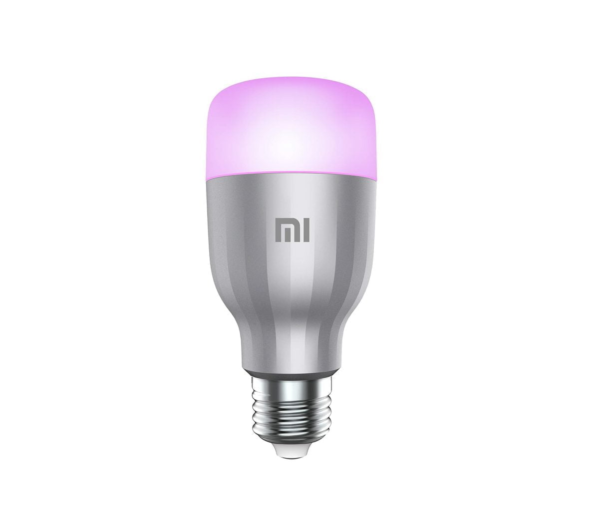 717Saokevql Xiaomi Xiaomi Mi Smart Led Bulb Essential(White And Color) Wifi Remote Control Smart Light Work With Alexa And Google Assistant, Voice Control, Wifi Connection, Adjustable Color Temperature, Scheduled On/Off, Smart App Control Xiaomi Mi Led Xiaomi Mi Led Smart Bulb Essential Bulb (White And Color)(10W)