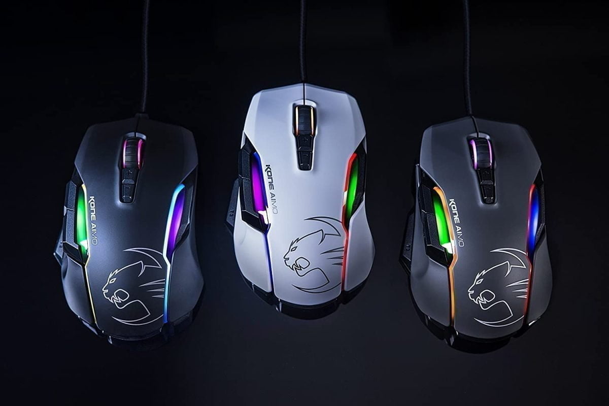 81Ajnjkwqml. Ac Sl1500 Roccat Https://Youtu.be/Mfk3Bmiiu8C Roccat® Swarm Powered – Comprehensive Driver Suite With A Striking Design And A Stunning Feature Set, The Kone Aimo Channels The Legacy Of Its Predecessor. It Boasts Refined Ergonomics With Enhanced Button Distinction, But What Truly Sets It Apart Is Its Rgba Double Lightguides Powered By The State-Of-The-Art Aimo Intelligent Lighting System. Aimo Is The Vivid Illumination Eco-System From Roccat®. Its Functionality Grows Exponentially Based On The Number Of Aimo-Enabled Devices Connected. It Also Reacts Intuitively And Organically To Your Computing Behavior. Eliminating The Need For Configuration, It Presents A State-Of-The-Art Lighting Scenario Right Out Of The Box, For A Completely Fluid, Next-Gen Experience. The Kone Aimo Features A Tri-Button Thumb Zone For A New And Even Greater Level Of Control. It Includes Two Wide Buttons Suitable For All Hand Sizes, Plus An Ergonomic Lower Button Set To Easy-Shift[+]™ By Default. Easy-Shift[+]™ Is The World-Famous Button Duplicator Technology That Lets You Assign A Secondary Function To The Mouse'S Buttons. It'S Easy To Program And Has Options For Simple Commands And Complex Macros. Roccat - ماوس ألعاب مخصص ذكي من Kone Aimo Rgba (رمادي) 23 مفتاحًا قابلًا للبرمجة ، مصمم في ألمانيا