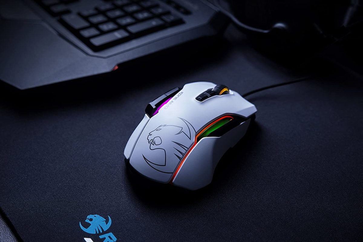 81O7E4Cool. Ac Sl1500 Roccat Https://Youtu.be/Mfk3Bmiiu8C Roccat® Swarm Powered – Comprehensive Driver Suite With A Striking Design And A Stunning Feature Set, The Kone Aimo Channels The Legacy Of Its Predecessor. It Boasts Refined Ergonomics With Enhanced Button Distinction, But What Truly Sets It Apart Is Its Rgba Double Lightguides Powered By The State-Of-The-Art Aimo Intelligent Lighting System. Aimo Is The Vivid Illumination Eco-System From Roccat®. Its Functionality Grows Exponentially Based On The Number Of Aimo-Enabled Devices Connected. It Also Reacts Intuitively And Organically To Your Computing Behavior. Eliminating The Need For Configuration, It Presents A State-Of-The-Art Lighting Scenario Right Out Of The Box, For A Completely Fluid, Next-Gen Experience. The Kone Aimo Features A Tri-Button Thumb Zone For A New And Even Greater Level Of Control. It Includes Two Wide Buttons Suitable For All Hand Sizes, Plus An Ergonomic Lower Button Set To Easy-Shift[+]™ By Default. Easy-Shift[+]™ Is The World-Famous Button Duplicator Technology That Lets You Assign A Secondary Function To The Mouse'S Buttons. It'S Easy To Program And Has Options For Simple Commands And Complex Macros. Gaming Mouse Roccat - Kone Aimo Rgba Smart Customization Gaming Mouse (White) , Designed In Germany