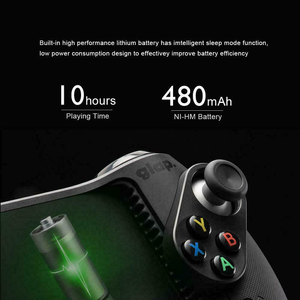 Glap Plays L1600 Compatible With Android Phones, The Glap Game Controller Gives Players A Traditional “Controller Feel” When Playing Their Mobile Games. Stop Worrying About Battery Life—The Built-In Rechargeable Battery Offers Up To 10 Hours Of Gaming Time On One Charge. &Nbsp; Glap Play P/1 Mobile Gaming Control Glap Play P/1 Mobile Gaming Control For Android Supports Screens Up To 7.5 Inch (Designed For Samsung)