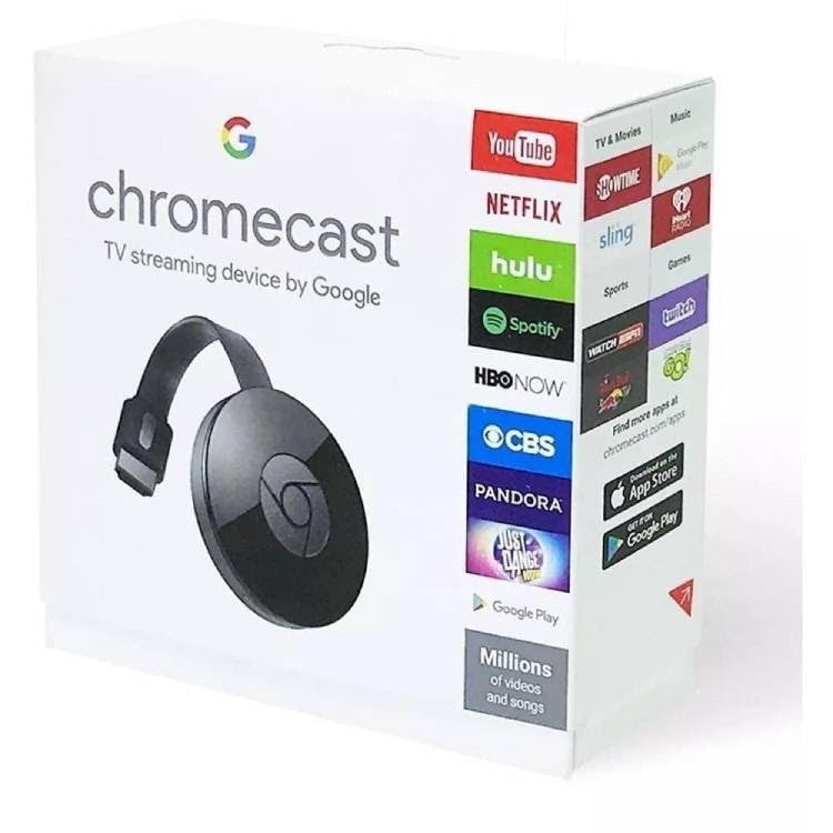 New Project 91 Google Chromecast Is A Media Streaming Device That Plugs Into The Hdmi Port On Your Tv. Simply Use Your Mobile Device And The Tv You Already Own To Cast Your Favorite Tv Shows, Films, Music, Sports, Games And More. Google Google Chromecast 2Nd Generation Media Streamer (Hdmi) | Ga3A00094-A04-Z01