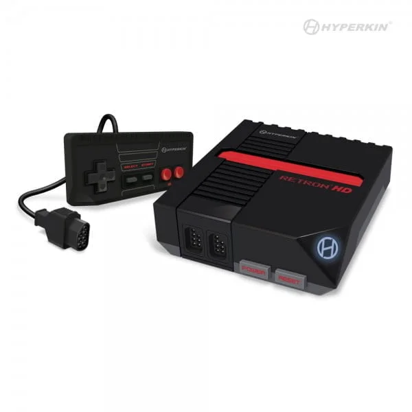 M01888 Bk Product 11 1985 عالية الوضوح لم تكن الألعاب ذات 8 بت جيدة أبدًا! يتوافق Retron Hd مع خراطيش Nes® (Ntsc و Pal) بدقة 720 بكسل جميلة ونقية. وحدة تحكم الألعاب Retron 1 Hd لـ Nes® (أسود) - Hyperkin (150 لعبة) وحدة تحكم الألعاب Retron 1 Hd لـ Nes® (أسود) - Hyperkin (150 لعبة)