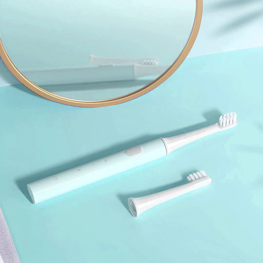 شاومي شاومي، شاومي ميجيا، فرشاة أسنان تبييض فرشاة الأسنان الكهربائية الذكية Xiaomi Mijia T100 (تركواز)