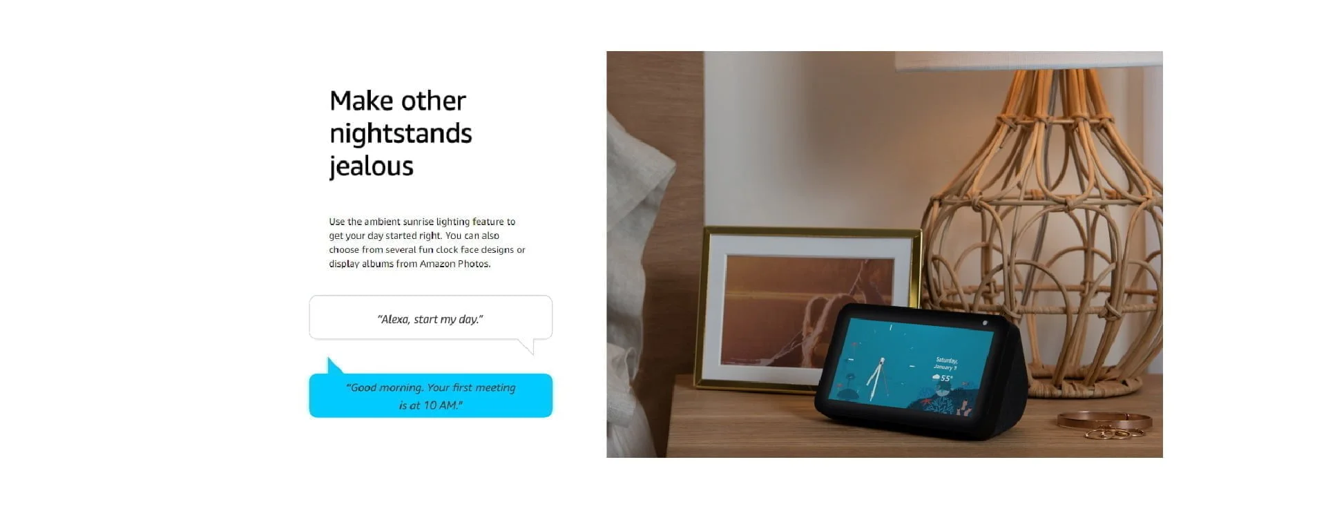 Echo Show 5 – Compact smart display with Alexa – Stay connected