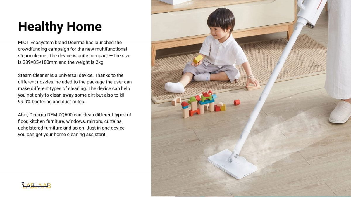 Xiaomi multifunctional steam cleaner фото 19