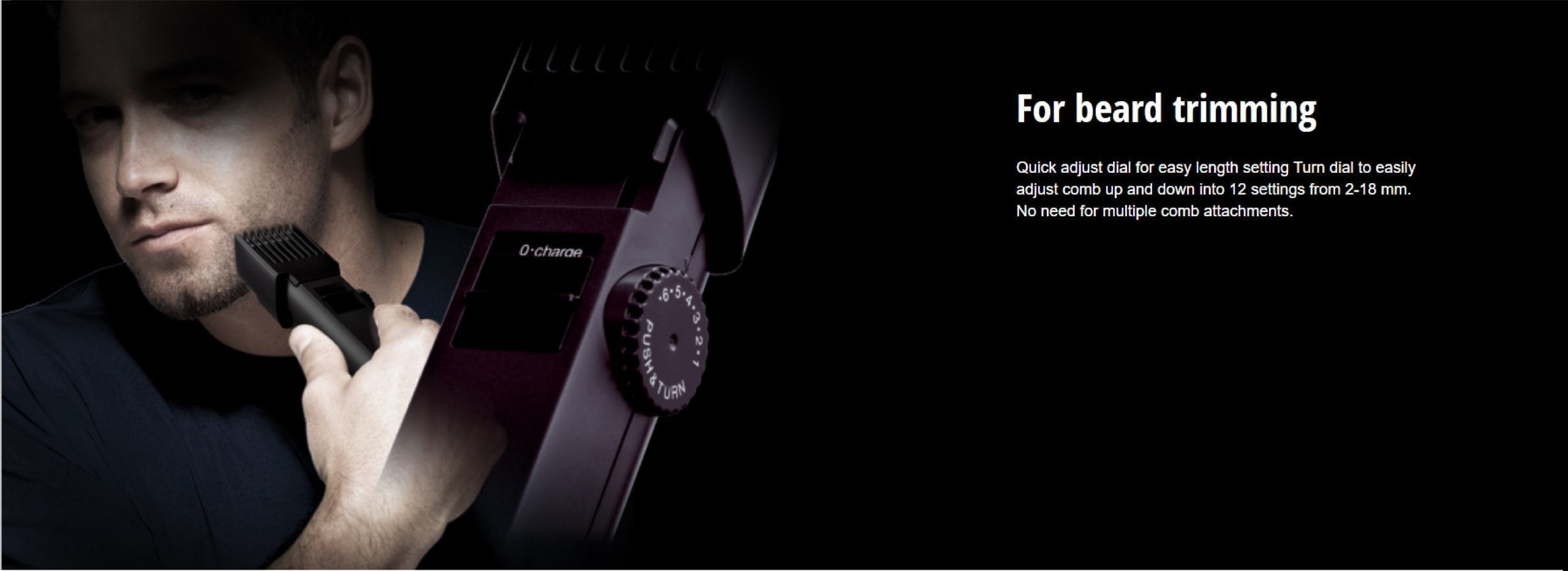 L 03 Scaled Panasonic Panasonic Rechargeable Beard &Amp; Body Hair Trimmer, Black (Er2031K)