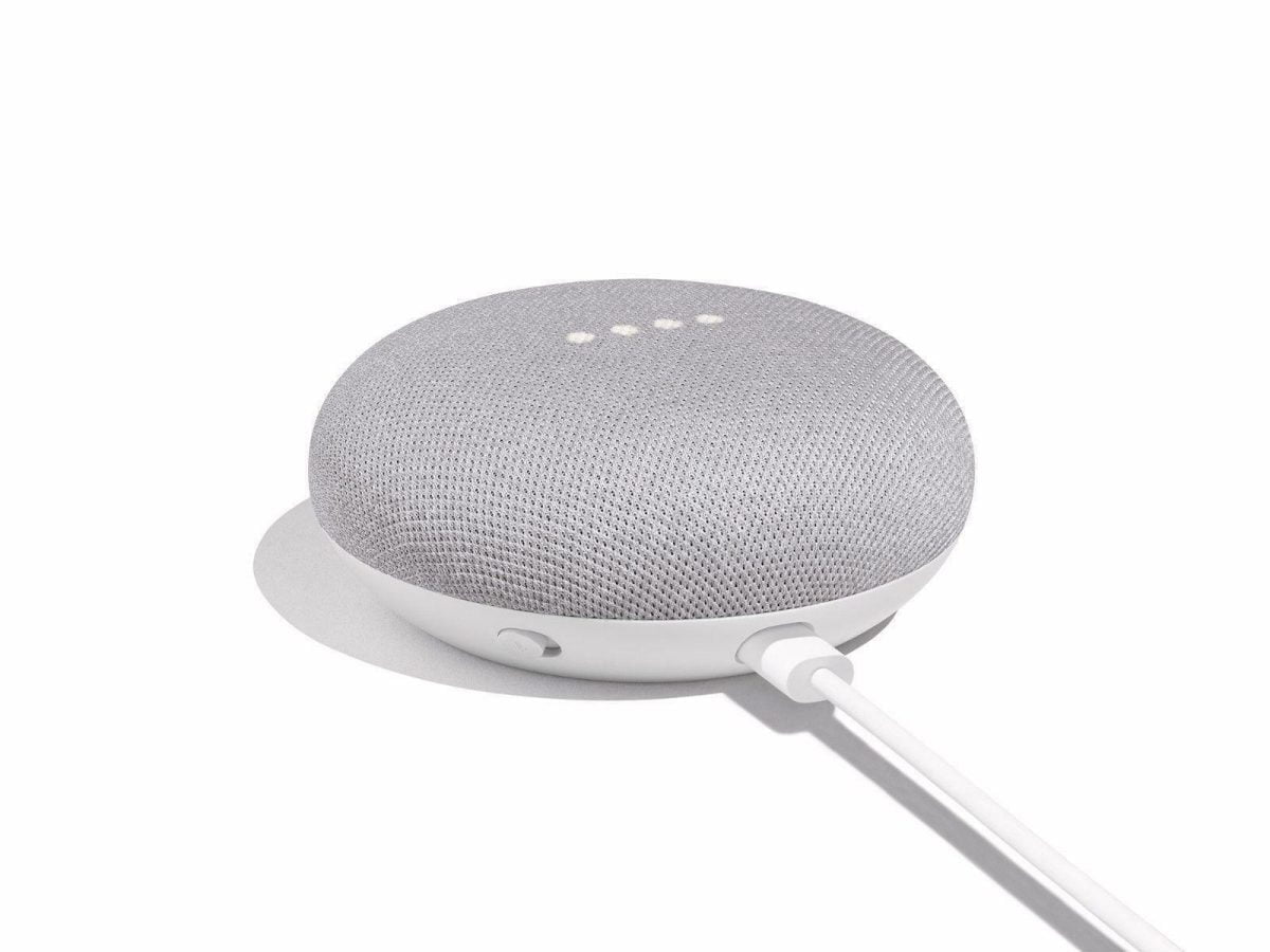 S L1600 1 Google &Lt;Div&Gt; Hands-Free Help Around The House. Google Mini Is Powered By The Google Assistant. So Whenever You Need Help, It’s By Your Side. Https://Www.youtube.com/Watch?V=Zlowdts24Us &Lt;/Div&Gt; Google Google Home Mini Smart Assistant - Chalk