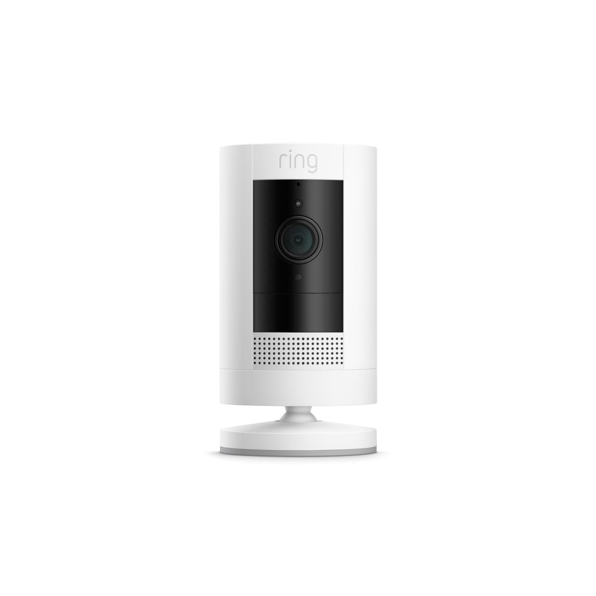 2019 Device Suc Batt White Scaled Ring Https://Youtu.be/Sdouokk6Eyk Add Security Inside Or Out With A Versatile Camera That Goes Almost Anywhere. Ring Stick Up Cam Battery Is An Indoor/Outdoor Camera That Sends Notifications To Your Phone And Tablet Whenever Motion Is Detected. Answer The Notification, And You Can See, Hear, And Speak To People On Camera From Anywhere. Place It On A Flat Surface So You Can Move It When You Need To. Or Mount It To A Wall For More Permanent Placement. With Ring Stick Up Cam Battery, You’ll Always Be Connected To Home So You Can See What’s Happening At Any Time. One Year Manufacturer Warranty Ring Indoor/Outdoor 1080Hd Security Battery Cam With Two Way Talk