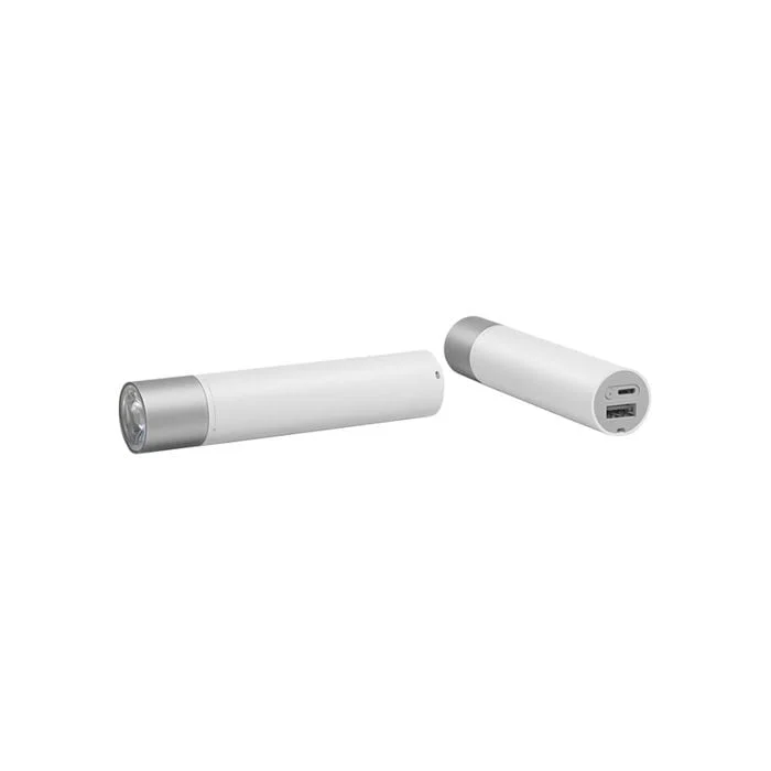 3250Mah Mi Power Bank Flashlight Img 03 1 Xiaomi The &Lt;B&Gt;Xiaomi Flashlight&Lt;/B&Gt; Features Minimalist Design As Always But With Powerful Functions! Just Looks Like A Cylinder, Simple And Clean. You Can Just Rotate The Lamp Cap Slightly To Enjoy Different Levels Of Brightness That The Innovative 11 Adjustable Modes Bring. With Sos Function, It Is Definitely A Reliable Companion When You Take Part In Outdoor Activities. Xiaomi Xiaomi - 3250Mah Mi Power Bank Flashlight Global