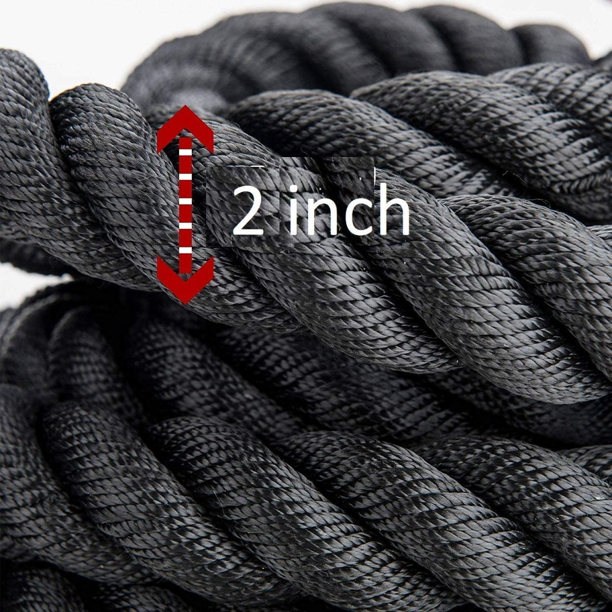 81Ufjthvv8L. Ac Sl1500 Proffessional Battle Rope 15Mtr. X Dia 50Mm Heavy Duty Fitness Ropes Strength Core Training For Strength And Conditioning Workouts Rope Black Gym Professional Battle Rope Gym Professional Battle Rope