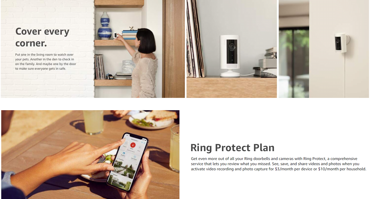 Capture23 Ring Https://Youtu.be/Ze2Un6907Vc Bring Protection Inside With The Mini Marvel That Packs A Powerful Punch. Ring Indoor Cam Is Your Solution To Quickly Check What’s Happening At Home Right From Your Phone Or Tablet. It Sends Notifications Whenever Motion Is Detected, So You Can See, Hear, And Speak To People On Camera From Anywhere. Its Compact Form Can Fit The Smallest Of Spaces, And Its Simple Plug-In Installation Means You’ll Have Peace Of Mind In No Time. Place A Few Indoors To Cover Every Corner, And Watch Over Your Home From Anywhere. &Lt;Ul&Gt; &Lt;Li&Gt;Watch Over Your Home In 1080P Hd Video And Check In At Any Time With Live View.&Lt;/Li&Gt; &Lt;Li&Gt;Hear And Speak To People On Camera From Your Phone Or Tablet.&Lt;/Li&Gt; &Lt;Li&Gt;Customize Your Motion Sensors To Focus On Important Areas At Home.&Lt;/Li&Gt; &Lt;Li&Gt;Get Real-Time Notifications Whenever Motion Is Detected.&Lt;/Li&Gt; &Lt;Li&Gt;Place It Indoors On Flat Surfaces Or Mount It To A Wall.&Lt;/Li&Gt; &Lt;Li&Gt;Plug It Into Standard Outlets For Nonstop Power.&Lt;/Li&Gt; &Lt;Li&Gt;Set Everything Up In Minutes With The Included Installation Kit.&Lt;/Li&Gt; &Lt;/Ul&Gt; One Year Manufacturer Warranty Ring Ring Indoor Security Compact Camera With 1080Hd Video And Two Way Talk