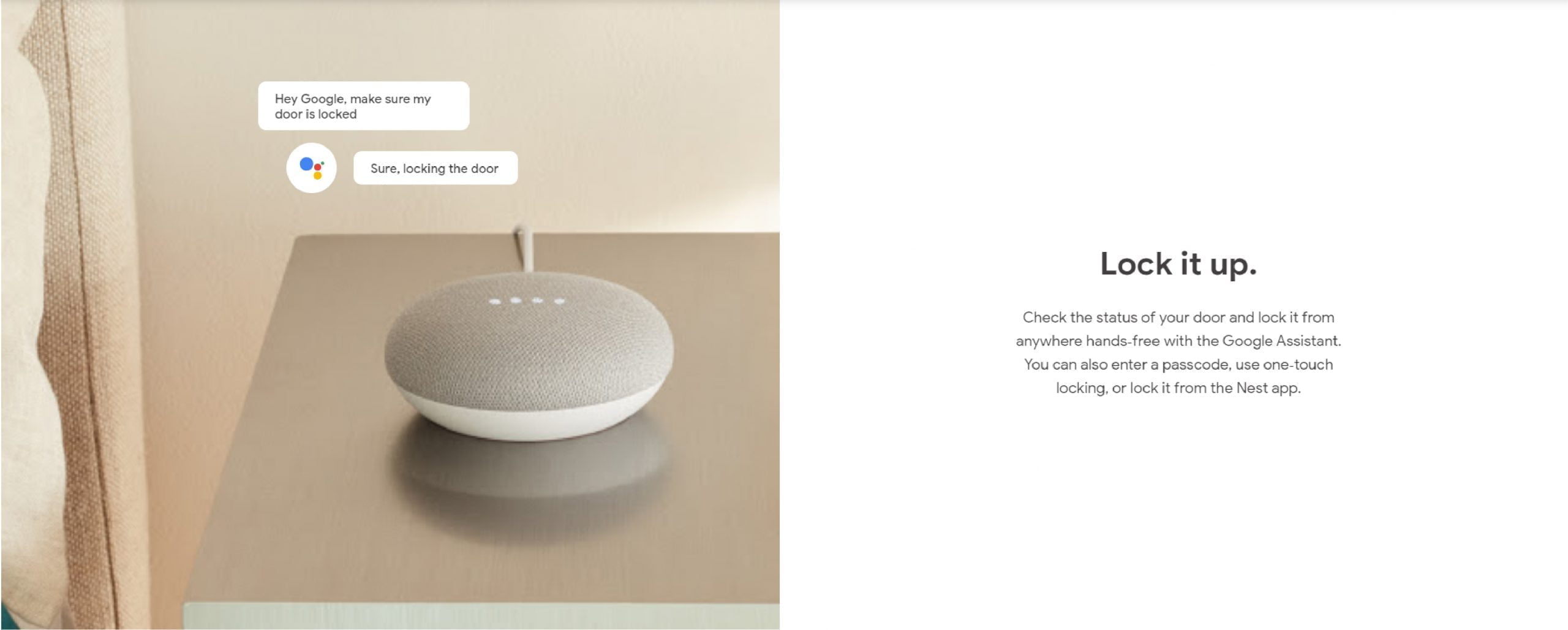 Nest Lock 09 Scaled Google &Lt;Ul Class=&Quot;A-Unordered-List A-Vertical A-Spacing-Mini&Quot;&Gt; &Lt;Li&Gt;&Lt;Span Class=&Quot;A-List-Item&Quot;&Gt;Secure And Tamper Proof: Replaces The Deadbolt You Already Have. If Someone Tries To Tamper With It, You'Ll Get An Alert. If The Batteries Start Running Low, You'Ll Know Right Away. And If Your Lock Loses Power, You Can Quickly Charge It With A 9V Battery To Unlock The Door.&Lt;/Span&Gt;&Lt;/Li&Gt; &Lt;Li&Gt;&Lt;Span Class=&Quot;A-List-Item&Quot;&Gt;Let Someone In From Anywhere: Unlock Your Door From Your Nest App. Create Passcodes For Family, Guests And People You Trust. Get Alerts Whenever Someone Unlocks And Locks The Door. And When Nest Knows You’re Away, Your Door Can Lock Automatically.&Lt;/Span&Gt;&Lt;/Li&Gt; &Lt;Li&Gt;&Lt;Span Class=&Quot;A-List-Item&Quot;&Gt;Works With Google Assistant: Check The Status Of Your Door And Lock It From Anywhere Hands‑Free With The Google Assistant. You Can Also Enter A Passcode, Use One‑Touch Locking, Or Lock It From The Nest App.&Lt;/Span&Gt;&Lt;/Li&Gt; &Lt;Li&Gt;&Lt;Span Class=&Quot;A-List-Item&Quot;&Gt;Touchscreen Keypad: No Phone? No Problem. Unlock Your Nest X Yale Lock By Entering Your Passcode On The Touchscreen Keypad. Create Passcodes For People You Trust.&Lt;/Span&Gt;&Lt;/Li&Gt; &Lt;/Ul&Gt; Https://Youtu.be/Dbdxol3Avxe Google Rb-Yrd540-Wv-619 X Yale Lock With Nest Connect Google Rb-Yrd540-Wv-619 X Yale Lock With Nest Connect, Satin Nickel