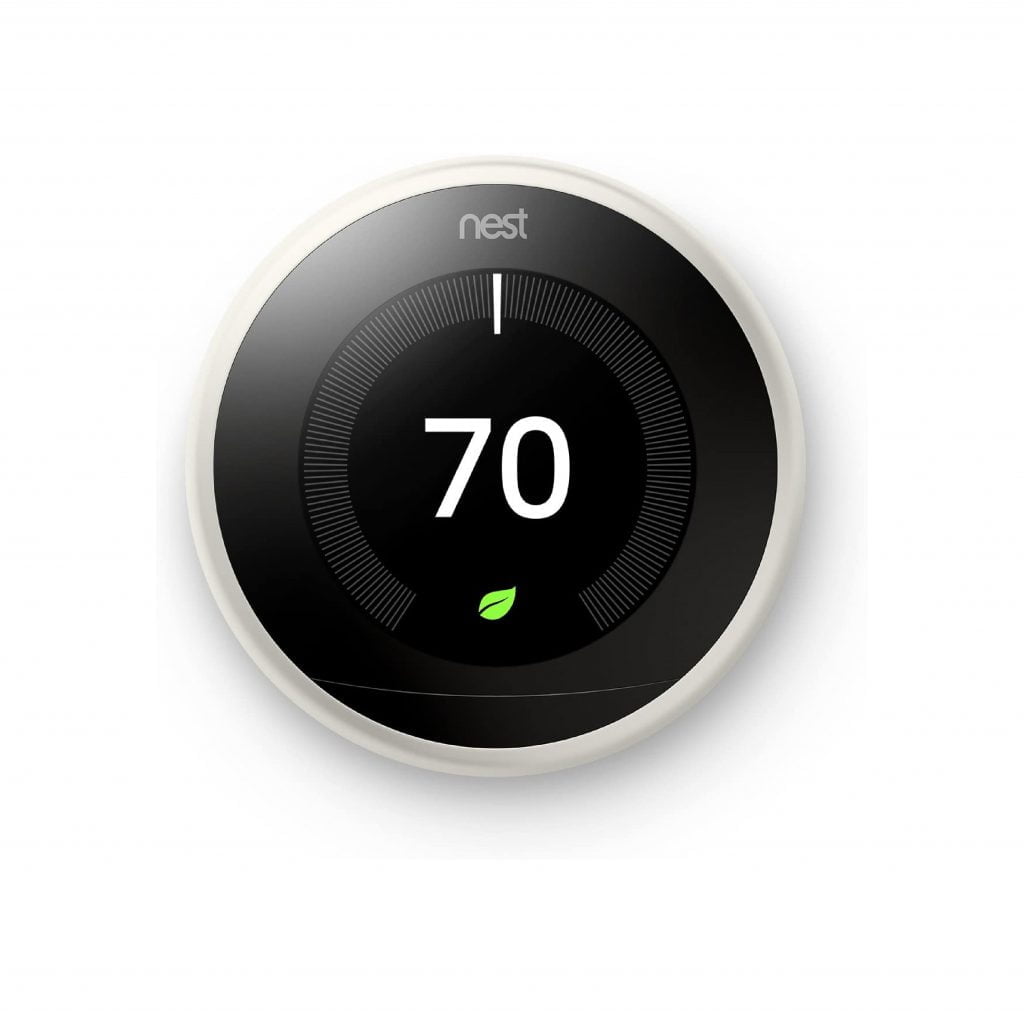 Google Nest Learning Smart Wifi Thermostat 3rd gen - T3017US White ...