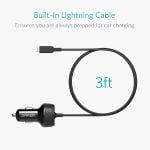 Anker 24W 2-Port Lightning Car Charger