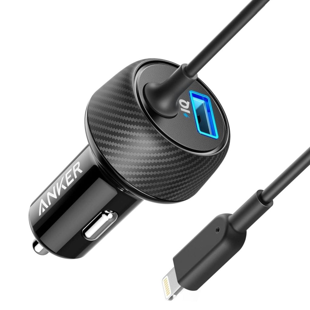 Anker 24W 2-Port Lightning Car Charger