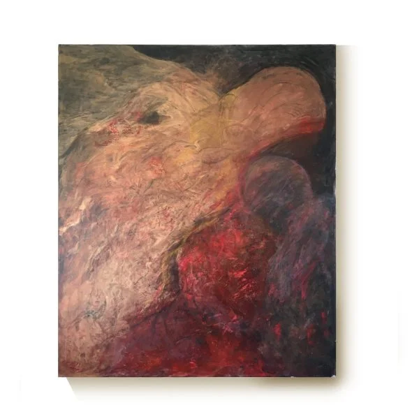 Oil hand painted expressionism Canvas Um Mohammed Wall Art Acrylic Painting (100x120 cm)