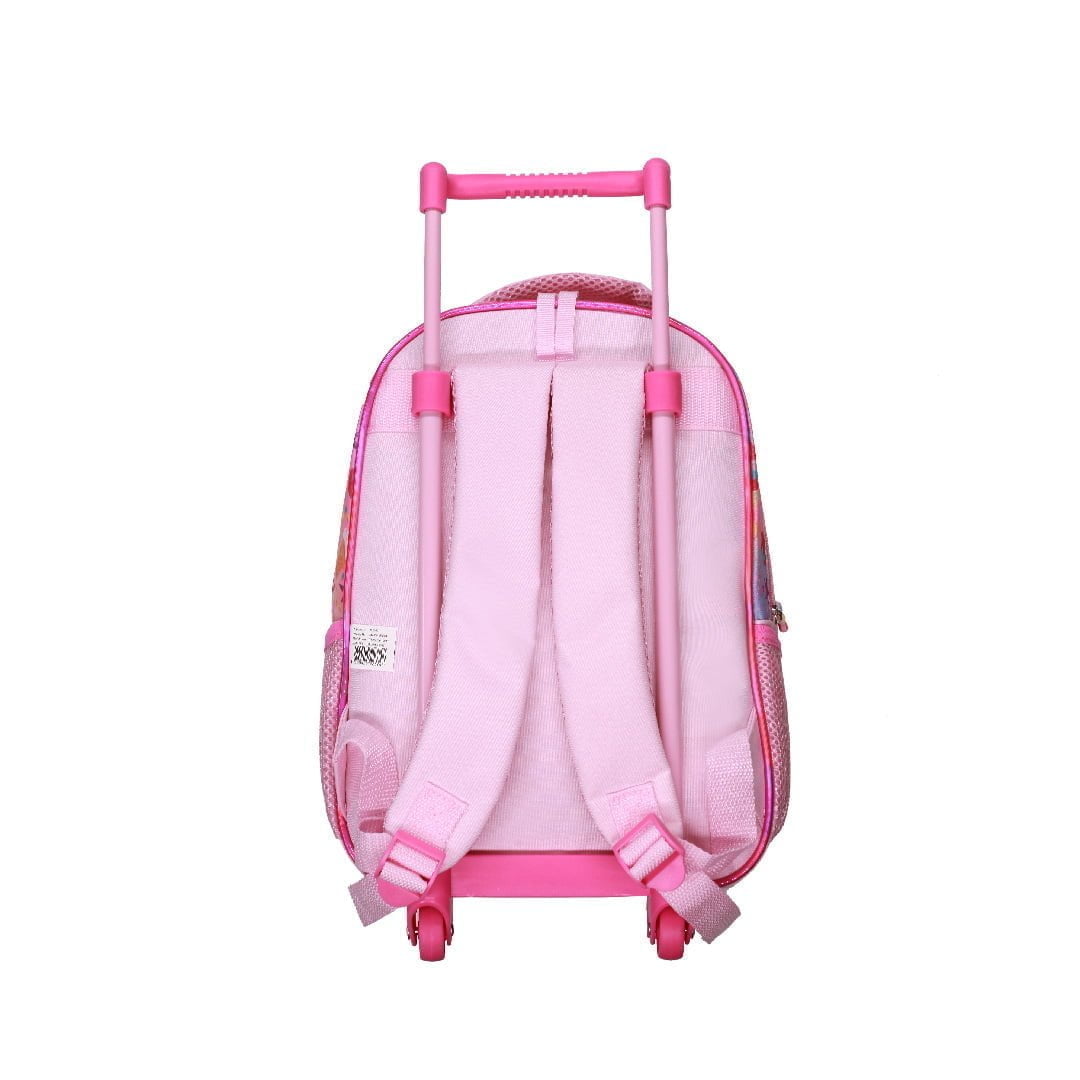 Mlp511 03 My Little Pony The Trolley Bag Is A Reliable Companion For Your Journey. The Trolley Features Main Zip Compartment To Keep Your Child'S Belonging Or School Items. The Trolley Has A Comfortable Handle On The Top. The Fine Quality Material And Printing Makes It Durable And Stylish Option. It Is Easy To Zip And Unzip With Smooth Zippers And Pullers. The Wheels On The Bottom Make It Easy To Drag. Wipe With A Clean And Dry Cloth. Trolley Bag My Little Pony School Trolley Bag 13&Quot; - 2 Main Compartments 2 Side Pockets (Mlp51)