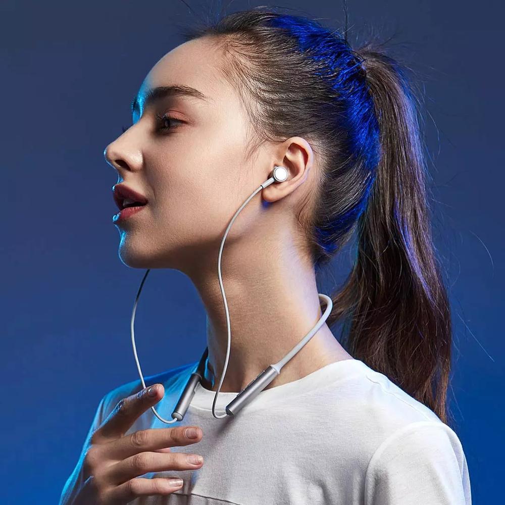 Xiaomi Bluetooth Headset Line Free Wireless Neck Mounted Neck Mounted In Ear Bluetooth Music Sports Headphones 3 Xiaomi Xiaomi Bluetooth Headset Line Free Synchronous Response, First To Catch People Aptx Adaptive Low Latency Mode Qualcomm Flagship Chip Coaxial Double Moving Coil Unit 9 Hours Long Battery Life Xiaomi Mi Bluetooth Earphone Neckband Wireless Headset - Black