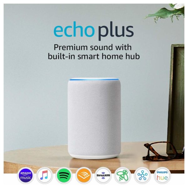 C295949C4C65774264C92Aaf0Af5Faef1Cd0E164 2 600X600 1 Amazon Echo Plus Connects To Alexa And Can Simply Set Up And Voice-Control Compatible Smart Home Devices. Play Music Powered By Dolby From Your Favourite Streaming Services. Just Ask Alexa To Play Music, Read The News, Check Weather Forecasts, Set Alarms And Timers, Control Smart Home Devices, Call Echo Devices, And More. Alexa Is Always Getting Smarter And Adding New Features And Skills. &Lt;Ul&Gt; &Lt;Li&Gt;1 Internal Speaker.&Lt;/Li&Gt; &Lt;Li&Gt;3.5Mm Aux In.&Lt;/Li&Gt; &Lt;Li&Gt;2 Amplifier Channels.&Lt;/Li&Gt; &Lt;Li&Gt;Frequency 70Hz-20000Hz.&Lt;/Li&Gt; &Lt;Li&Gt;Size H14.85, W9.92, D9.92Cm.&Lt;/Li&Gt; &Lt;/Ul&Gt; [Video Width=&Quot;1024&Quot; Height=&Quot;576&Quot; Mp4=&Quot;Https://Lablaab.com/Wp-Content/Uploads/2020/04/9734Eb70-3880-47D1-9F7F-7958Db9F4054.Mp4&Quot;][/Video] Echo Plus (2Nd Gen) - Premium Sound With Built In Smart Home Hub - Sand Stone