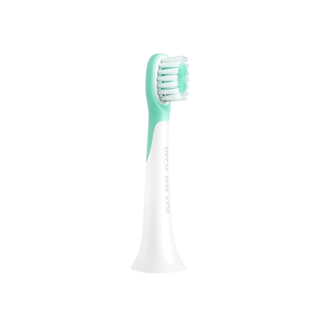 Eqwe22 04 Xiaomi - Only Suitable For Soocas Kids' Sonic Electric Toothbrush &Amp;Lt;Div&Amp;Gt;- Us Dupont Antibacterial Soft Bristles, Tynex Classic 0.127Mm&Amp;Lt;/Div&Amp;Gt; &Amp;Lt;Div&Amp;Gt; - Fda Food And Drug Safety Testing, Guarantee Brush Head Safety And Hygiene &Amp;Lt;Div&Amp;Gt;- Soocas Specializes In Soft Rubber-Wrapped Small Brush Heads For Children, Give Your Baby Full Protection, Not Allergic&Amp;Lt;/Div&Amp;Gt; &Amp;Lt;Div&Amp;Gt; &Amp;Lt;Div&Amp;Gt;- 3D Stereo Brush Head, Cleaner Is More Effective, Fit The Surface Of The Tooth, Deep Into The Tooth Surface And Tooth Gap&Amp;Lt;/Div&Amp;Gt; &Amp;Lt;/Div&Amp;Gt; &Amp;Lt;/Div&Amp;Gt; Soocas Kids Sonic Electric Toothbrush Head Soocas Kids Sonic Electric Toothbrush Head (2 Pcs) General Clean - Green