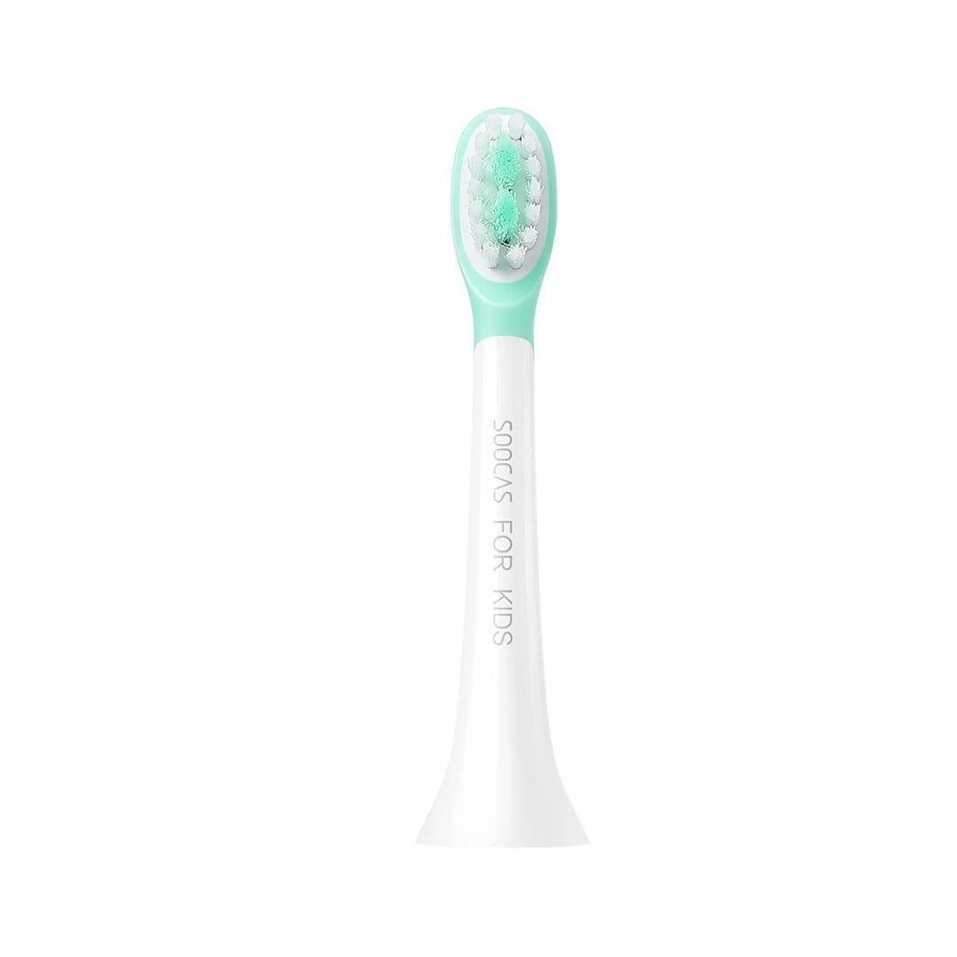 Eqwe22 06 Xiaomi - Only Suitable For Soocas Kids' Sonic Electric Toothbrush &Lt;Div&Gt;- Us Dupont Antibacterial Soft Bristles, Tynex Classic 0.127Mm&Lt;/Div&Gt; &Lt;Div&Gt; - Fda Food And Drug Safety Testing, Guarantee Brush Head Safety And Hygiene &Lt;Div&Gt;- Soocas Specializes In Soft Rubber-Wrapped Small Brush Heads For Children, Give Your Baby Full Protection, Not Allergic&Lt;/Div&Gt; &Lt;Div&Gt; &Lt;Div&Gt;- 3D Stereo Brush Head, Cleaner Is More Effective, Fit The Surface Of The Tooth, Deep Into The Tooth Surface And Tooth Gap&Lt;/Div&Gt; &Lt;/Div&Gt; &Lt;/Div&Gt; Soocas Kids Sonic Electric Toothbrush Head Soocas Kids Sonic Electric Toothbrush Head (2 Pcs) General Clean - Green