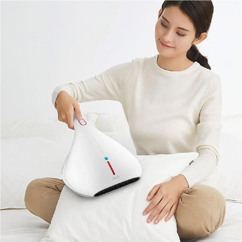 Eqwewew 07 - It Has Powerful Suction To Vacuum Dirt, Mites, Dander, Etc. - Remove Dampness. It Has A Warm Air Outlet, Can Make Your Bed Dry And Comfy - Equipped With Uv-C Lamp, The Sterilization Rate Is Up To 99.99% - Comfortable Curved Handle And One-Touch Start Button. Make One-Handed Control More Comfortable [Video Width=&Quot;1280&Quot; Height=&Quot;720&Quot; Mp4=&Quot;Https://Lablaab.com/Wp-Content/Uploads/2020/08/Myqmkexgnyfqfrdtkrx__Hd.mp4&Quot;][/Video] Deerma Deerma Cm800 Uvc Light Mites Vacuum Cleaner Handheld