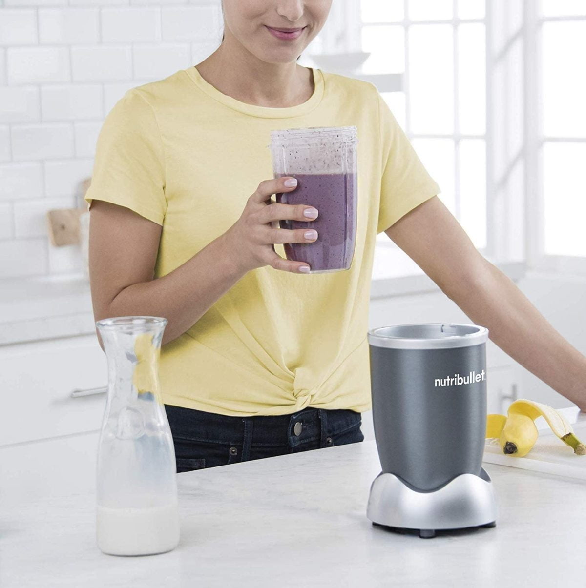 615Ytsjqm8L. Ac Sl1500 &Lt;Ul Class=&Quot;A-Unordered-List A-Vertical A-Spacing-Mini&Quot;&Gt; &Lt;Li&Gt;&Lt;Span Class=&Quot;A-List-Item&Quot;&Gt;Meet The Most Popular Nutribullet, Our Compact-Yet-Powerful Personal Blender. You Choose What Goes In To Get The Most Out Of Every Ingredient, Every Day.&Lt;/Span&Gt;&Lt;/Li&Gt; &Lt;Li&Gt;&Lt;Span Class=&Quot;A-List-Item&Quot;&Gt;The Nutribullet Is The Fastest, Easiest Solution For Making Nutrient-Packed Smoothies. Load It Up With Your Favorite Whole Foods Like Nuts, Berries, And Spinach, Then Push, Twist, And Blend Your Way To A Healthier Lifestyle.&Lt;/Span&Gt;&Lt;/Li&Gt; &Lt;Li&Gt;&Lt;Span Class=&Quot;A-List-Item&Quot;&Gt;Powerful 600-Watt Motor And Refined Nutrient-Extraction Blades Blend Whole Foods Into Liquid Fuel For Your Body - In Seconds.&Lt;/Span&Gt;&Lt;/Li&Gt; &Lt;Li&Gt;&Lt;Span Class=&Quot;A-List-Item&Quot;&Gt;Hassle-Free Cleaning - Simply Twist Off The Blade, Rinse With Soap And Water, And Put The Cups In The Top Rack Of The Dishwasher.&Lt;/Span&Gt;&Lt;/Li&Gt; &Lt;Li&Gt;&Lt;Span Class=&Quot;A-List-Item&Quot;&Gt;What You Get: (1) 600 Watt Motor Base, (1) Extractor Blade, (1) 700Ml Cup, (1) 500Ml Cup, (1) Lip Ring With Handle, (1) Solid Lid, (1) User Guide, (1) Recipe Book. 2 Years Brand Warranty&Lt;/Span&Gt;&Lt;/Li&Gt; &Lt;/Ul&Gt; Nutribullet Nutribullet 600 Watts, 8 Piece Set, Multi-Function High Speed Blender, Mixer System With Nutrient Extractor, Smoothie Maker, Gray