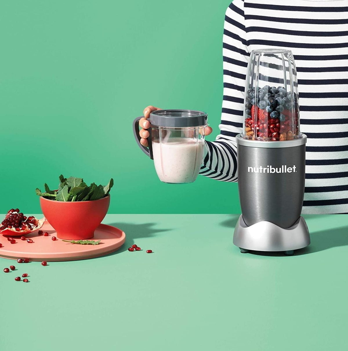 71S7Cp8Vabl. Ac Sl1500 &Lt;Ul Class=&Quot;A-Unordered-List A-Vertical A-Spacing-Mini&Quot;&Gt; &Lt;Li&Gt;&Lt;Span Class=&Quot;A-List-Item&Quot;&Gt;Meet The Most Popular Nutribullet, Our Compact-Yet-Powerful Personal Blender. You Choose What Goes In To Get The Most Out Of Every Ingredient, Every Day.&Lt;/Span&Gt;&Lt;/Li&Gt; &Lt;Li&Gt;&Lt;Span Class=&Quot;A-List-Item&Quot;&Gt;The Nutribullet Is The Fastest, Easiest Solution For Making Nutrient-Packed Smoothies. Load It Up With Your Favorite Whole Foods Like Nuts, Berries, And Spinach, Then Push, Twist, And Blend Your Way To A Healthier Lifestyle.&Lt;/Span&Gt;&Lt;/Li&Gt; &Lt;Li&Gt;&Lt;Span Class=&Quot;A-List-Item&Quot;&Gt;Powerful 600-Watt Motor And Refined Nutrient-Extraction Blades Blend Whole Foods Into Liquid Fuel For Your Body - In Seconds.&Lt;/Span&Gt;&Lt;/Li&Gt; &Lt;Li&Gt;&Lt;Span Class=&Quot;A-List-Item&Quot;&Gt;Hassle-Free Cleaning - Simply Twist Off The Blade, Rinse With Soap And Water, And Put The Cups In The Top Rack Of The Dishwasher.&Lt;/Span&Gt;&Lt;/Li&Gt; &Lt;Li&Gt;&Lt;Span Class=&Quot;A-List-Item&Quot;&Gt;What You Get: (1) 600 Watt Motor Base, (1) Extractor Blade, (1) 700Ml Cup, (1) 500Ml Cup, (1) Lip Ring With Handle, (1) Solid Lid, (1) User Guide, (1) Recipe Book. 2 Years Brand Warranty&Lt;/Span&Gt;&Lt;/Li&Gt; &Lt;/Ul&Gt; Nutribullet Nutribullet 600 Watts, 8 Piece Set, Multi-Function High Speed Blender, Mixer System With Nutrient Extractor, Smoothie Maker, Gray