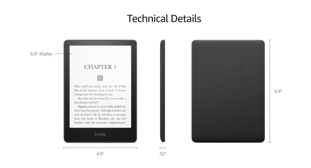 Screenshot 2022 04 15 144915 Amazon &Lt;H1&Gt;Kindle Paperwhite (10Th Gen) - 6&Quot; High Resolution Display With Built-In Light, 8 Gb, Waterproof, Wi-Fi&Lt;/H1&Gt; &Lt;Ul Class=&Quot;A-Unordered-List A-Vertical A-Spacing-Mini&Quot;&Gt; &Lt;Li&Gt;&Lt;Span Class=&Quot;A-List-Item&Quot;&Gt;The Thinnest, Lightest Kindle Paperwhite Yet—With A Flush-Front Design And 300 Ppi Glare-Free Display That Reads Like Real Paper Even In Bright Sunlight.&Lt;/Span&Gt;&Lt;/Li&Gt; &Lt;Li&Gt;&Lt;Span Class=&Quot;A-List-Item&Quot;&Gt;Now Waterproof, So You’re Free To Read And Relax At The Beach, By The Pool, Or In The Bath.&Lt;/Span&Gt;&Lt;/Li&Gt; &Lt;Li&Gt;&Lt;Span Class=&Quot;A-List-Item&Quot;&Gt;Browse Over 1 Million Ebooks In The Kindle Store On Amazon Us, Including Thousands Of Arabic Titles.&Lt;/Span&Gt;&Lt;/Li&Gt; &Lt;Li&Gt;&Lt;Span Class=&Quot;A-List-Item&Quot;&Gt;Now With Twice The Storage - 8Gb - Store Thousands Of Books So You Can Take Your Library With You.&Lt;/Span&Gt;&Lt;/Li&Gt; &Lt;Li&Gt;&Lt;Span Class=&Quot;A-List-Item&Quot;&Gt;The Built-In Adjustable Light Lets You Read Indoors And Outdoors, Day And Night.&Lt;/Span&Gt;&Lt;/Li&Gt; &Lt;Li&Gt;&Lt;Span Class=&Quot;A-List-Item&Quot;&Gt;A Single Battery Charge Lasts Weeks, Not Hours.&Lt;/Span&Gt;&Lt;/Li&Gt; &Lt;/Ul&Gt; Kindle Paperwhite Kindle Paperwhite (10Th Gen) 6&Quot; - 8 Gb