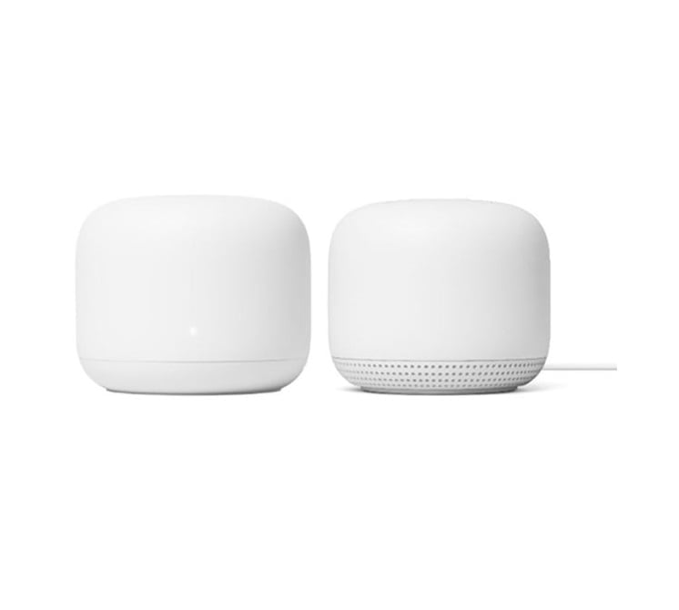 Nest 1 Google &Amp;Lt;H1&Amp;Gt;Google Nest Wifi Mesh Router (Ac2200) And 1 Point With Google Assistant - 2 Pack - Snow&Amp;Lt;/H1&Amp;Gt; &Amp;Lt;Div Class=&Amp;Quot;Long-Description-Container Body-Copy &Amp;Quot;&Amp;Gt; &Amp;Lt;Div Class=&Amp;Quot;Html-Fragment&Amp;Quot;&Amp;Gt; &Amp;Lt;Div&Amp;Gt; &Amp;Lt;Div&Amp;Gt;Nest Wifi Blankets Your Whole Home In Fast, Reliable Wi-Fi.¹ With Up To 3800 Sq. Ft. Of Coverage, It Automatically Updates Itself To Get New Features And Help Your Network Stay Safe. And Nest Wifi Points Have A Speaker With The Google Assistant For Extra Help Around The House.&Amp;Lt;/Div&Amp;Gt; &Amp;Lt;Div&Amp;Gt; &Amp;Lt;Div Class=&Amp;Quot;Feature-Body-Container&Amp;Quot;&Amp;Gt; &Amp;Lt;Div Class=&Amp;Quot;Features-List-Container&Amp;Quot;&Amp;Gt; &Amp;Lt;Div Class=&Amp;Quot;Features-List All-Features&Amp;Quot;&Amp;Gt; &Amp;Lt;Div Class=&Amp;Quot;List-Row&Amp;Quot;&Amp;Gt; &Amp;Lt;H4 Class=&Amp;Quot;Feature-Title Body-Copy V-Fw-Medium&Amp;Quot;&Amp;Gt;Scalable Whole Home Wi-Fi System&Amp;Lt;/H4&Amp;Gt; &Amp;Lt;P Class=&Amp;Quot;Body-Copy&Amp;Quot;&Amp;Gt;Provides Up To 3800 Square Feet Of Fast, Reliable Wi-Fi Coverage For Your Home. Handles Up To 200 Connected Devices, And Fast Enough To Stream Multiple 4K Videos At A Time.¹&Amp;Lt;/P&Amp;Gt; &Amp;Lt;/Div&Amp;Gt; &Amp;Lt;Div Class=&Amp;Quot;List-Row&Amp;Quot;&Amp;Gt; &Amp;Lt;H4 Class=&Amp;Quot;Feature-Title Body-Copy V-Fw-Medium&Amp;Quot;&Amp;Gt;Wireless-Ac Technology&Amp;Lt;/H4&Amp;Gt; &Amp;Lt;P Class=&Amp;Quot;Body-Copy&Amp;Quot;&Amp;Gt;Features Two Wireless Bands (2.4Ghz And 5Ghz) For Faster Wireless Performance.&Amp;Lt;/P&Amp;Gt; &Amp;Lt;/Div&Amp;Gt; &Amp;Lt;Div Class=&Amp;Quot;List-Row&Amp;Quot;&Amp;Gt; &Amp;Lt;H4 Class=&Amp;Quot;Feature-Title Body-Copy V-Fw-Medium&Amp;Quot;&Amp;Gt;Up To 2.2 Gbps Data Transfer Speed&Amp;Lt;/H4&Amp;Gt; &Amp;Lt;P Class=&Amp;Quot;Body-Copy&Amp;Quot;&Amp;Gt;For Fast, Efficient Operation.&Amp;Lt;/P&Amp;Gt; &Amp;Lt;/Div&Amp;Gt; &Amp;Lt;/Div&Amp;Gt; &Amp;Lt;/Div&Amp;Gt; &Amp;Lt;/Div&Amp;Gt; &Amp;Lt;/Div&Amp;Gt; &Amp;Lt;/Div&Amp;Gt; &Amp;Lt;/Div&Amp;Gt; &Amp;Lt;/Div&Amp;Gt; Google Nest Google Nest Wifi Mesh Router (Ac2200) And 1 Point With Google Assistant - 2 Pack - Snow