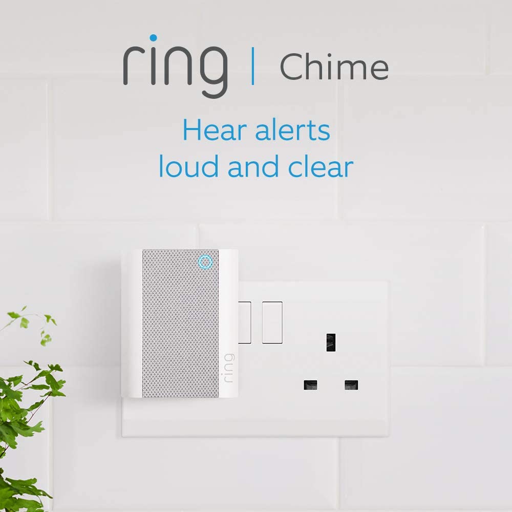 51Ngijki Gl. Ac Sl1000 Ring &Lt;Div Class=&Quot;Product-Single__Description Rte&Quot;&Gt; Hear Notifications Anywhere In Your Home When Someone Presses Your Doorbell Or Motion Is Detected. Plug Into Standard Wall Outlets And Connect Ring Chime To All Your Ring Doorbells And Cameras. &Lt;/Div&Gt; &Lt;Ul&Gt; &Lt;Li&Gt;&Lt;Span Class=&Quot;A-List-Item&Quot;&Gt;Bring Flexibility, Convenience, And Peace Of Mind To Your Home With Chime, A Chime Box That Connects To Your Existing Ring Doorbells And Cams. &Lt;/Span&Gt;&Lt;/Li&Gt; &Lt;Li&Gt;&Lt;Span Class=&Quot;A-List-Item&Quot;&Gt; Hear Real-Time Notifications When Motion Is Triggered, Or When Someone Presses Your Ring Video Doorbell. &Lt;/Span&Gt;&Lt;/Li&Gt; &Lt;Li&Gt;&Lt;Span Class=&Quot;A-List-Item&Quot;&Gt; Easily Set It Up By Plugging It Into A Standard Power Socket And Connecting Via Wi-Fi. &Lt;/Span&Gt;&Lt;/Li&Gt; &Lt;Li&Gt;&Lt;Span Class=&Quot;A-List-Item&Quot;&Gt; Choose From A Variety Of Chime Tones, Adjust The Volume To Your Ideal Setting, And Turn On Do Not Disturb Mode, All From The Ring App. &Lt;/Span&Gt;&Lt;/Li&Gt; &Lt;Li&Gt;&Lt;Span Class=&Quot;A-List-Item&Quot;&Gt; Connectivity: 802.11 B/G/N, Wi-Fi Connection 2.4 Ghz. &Lt;/Span&Gt;&Lt;/Li&Gt; &Lt;/Ul&Gt; &Lt;Pre&Gt;Lablaab.com Uae Ring Official Reseller One Year Manufacturer Warranty&Lt;/Pre&Gt; Ring Chime, White