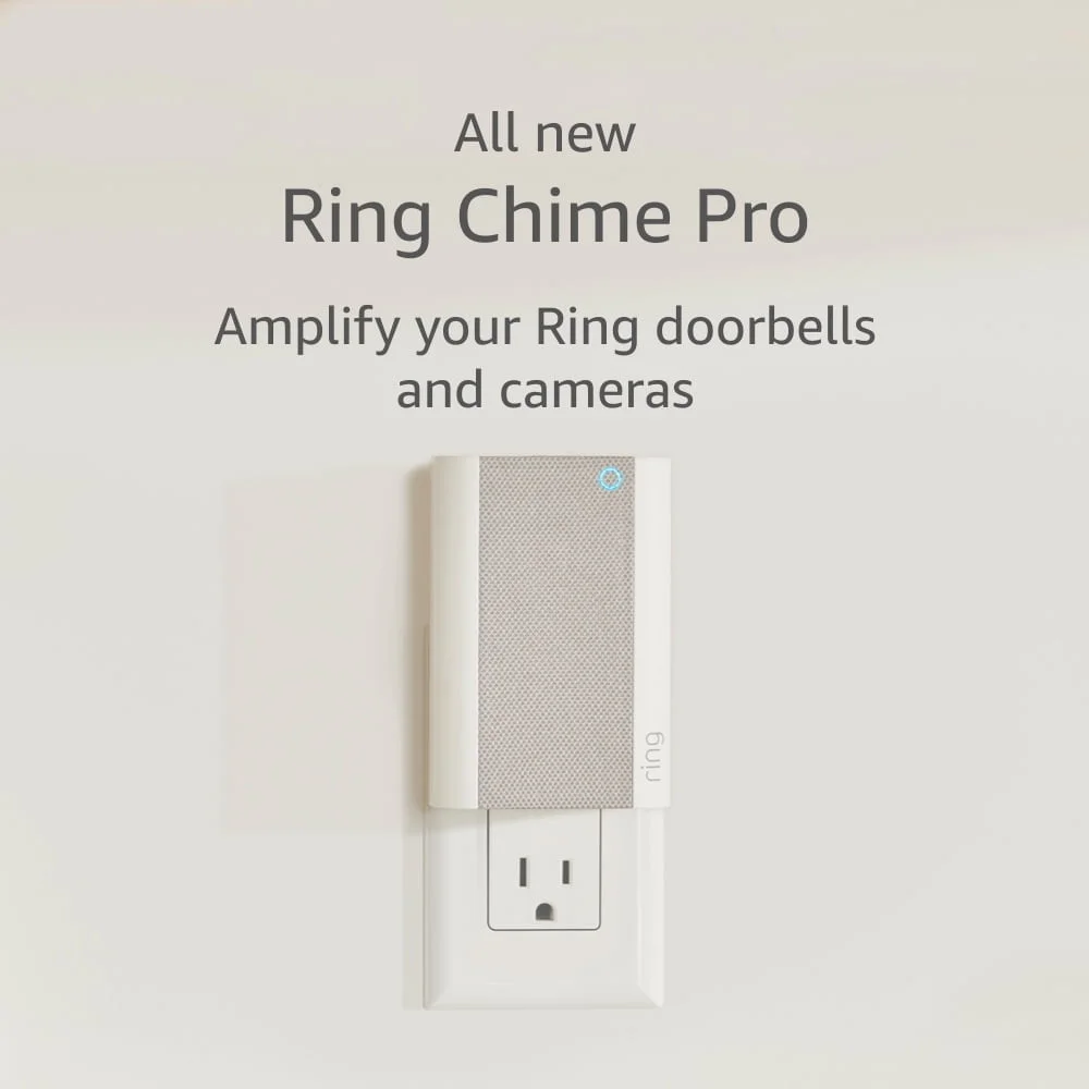 Gelato – Slate 1 Ring &Nbsp; Ring Chime Pro Connects To Your Ring Doorbells And Cams So You Can Hear Real-Time Notifications In Your Home. Enjoy A Sleek Design Complete With A Cozy Glow From The Built-In Nightlight. Plus, Extend Your Wifi To Your Ring Devices To Stay Online And Reduce Dead Zones. &Lt;Ul&Gt; &Lt;Li&Gt;&Lt;Span Class=&Quot;A-List-Item&Quot;&Gt;Bring Flexibility, Convenience And Peace Of Mind To Your Home With Chime Pro, A Three-In-One Solution That Includes A Wi-Fi Extender For Your Ring Doorbells And Cameras, Nightlight And Chime Box. &Lt;/Span&Gt;&Lt;/Li&Gt; &Lt;Li&Gt;&Lt;Span Class=&Quot;A-List-Item&Quot;&Gt; Hear Real-Time Notifications When Motion Is Triggered, Or When Someone Presses Your Ring Video Doorbell. &Lt;/Span&Gt;&Lt;/Li&Gt; &Lt;Li&Gt;&Lt;Span Class=&Quot;A-List-Item&Quot;&Gt; Includes A Built-In Nightlight That Automatically Turns On For Added Peace Of Mind. &Lt;/Span&Gt;&Lt;/Li&Gt; &Lt;Li&Gt;&Lt;Span Class=&Quot;A-List-Item&Quot;&Gt; Easily Set It Up By Plugging It Into A Standard Power Socket And Connecting Via Wi-Fi. &Lt;/Span&Gt;&Lt;/Li&Gt; &Lt;Li&Gt;&Lt;Span Class=&Quot;A-List-Item&Quot;&Gt; Choose From A Variety Of Chime Tones, Adjust The Volume To Your Ideal Setting, And Turn On Do Not Disturb Mode, All From The Ring App. &Lt;/Span&Gt;&Lt;/Li&Gt; &Lt;Li&Gt;&Lt;Span Class=&Quot;A-List-Item&Quot;&Gt; A Chime Pro Is The Simplest Way To Expand And Improve Coverage Only To Your Ring Doorbells And Cameras, Directly From Your Ring App. &Lt;/Span&Gt;&Lt;/Li&Gt; &Lt;Li&Gt;&Lt;Span Class=&Quot;A-List-Item&Quot;&Gt; Connectivity - 802.11 B/G/N Wifi Connection. Dual-Band At 2.4 Ghz Or 5.0Ghz &Lt;/Span&Gt;&Lt;/Li&Gt; &Lt;/Ul&Gt; &Nbsp; Ring Chime Pro Ring Chime Pro, White