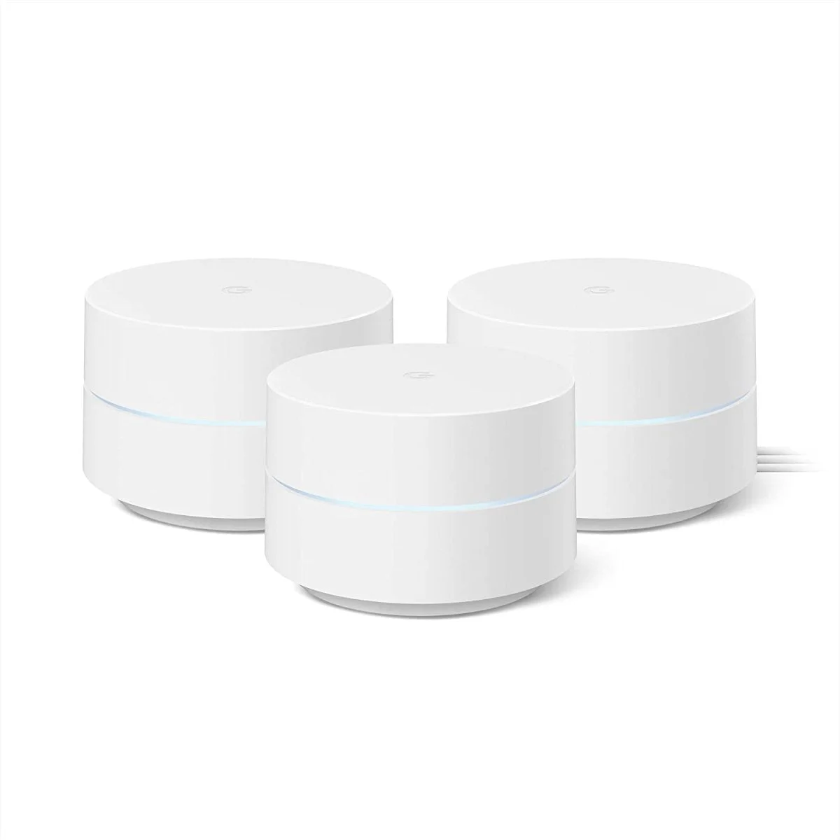 Google Nest Wifi Ga02434-Us Whole Home Wi-Fi System 3-Pack - White