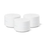 Google Nest WIFI GA02434-US Whole Home Wi-Fi System 3-Pack - White