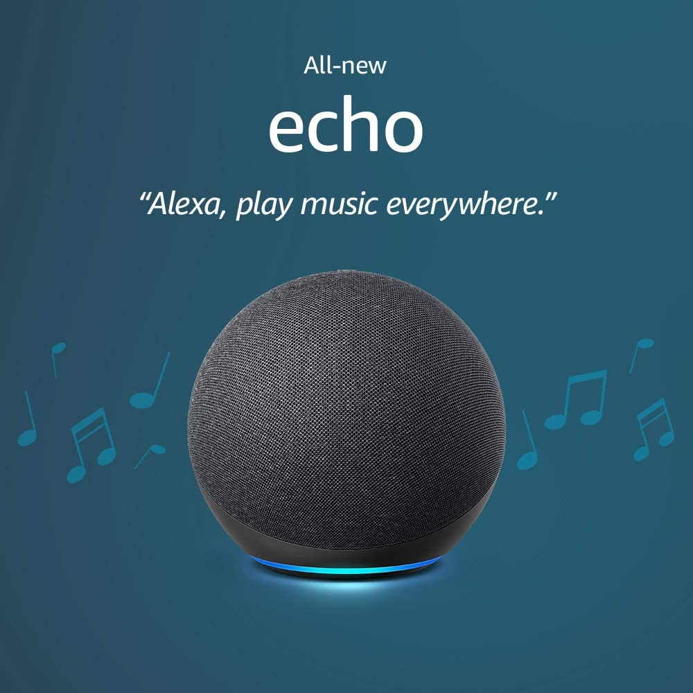 61Nzdjoorpl. Ac Sl1000 Amazon &Lt;H1&Gt;All-New Echo (4Th Gen) | With Premium Sound, Smart Home Hub, And Alexa | Charcoal&Lt;/H1&Gt; &Lt;Ul Class=&Quot;A-Unordered-List A-Vertical A-Spacing-Mini&Quot;&Gt; &Lt;Li&Gt;&Lt;Span Class=&Quot;A-List-Item&Quot;&Gt;New Look, New Sound - Echo Delivers Clear Highs, Dynamic Mids, And Deep Bass For Rich, Detailed Sound That Automatically Adapts To Any Room.&Lt;/Span&Gt;&Lt;/Li&Gt; &Lt;Li&Gt;&Lt;Span Class=&Quot;A-List-Item&Quot;&Gt;Voice Control Your Entertainment - Stream Songs From Amazon Music, Apple Music, Spotify, Siriusxm, And More. Plus Listen To Radio Stations, Podcasts, And Audible Audiobooks.&Lt;/Span&Gt;&Lt;/Li&Gt; &Lt;Li&Gt;&Lt;Span Class=&Quot;A-List-Item&Quot;&Gt;Ready To Help - Ask Alexa To Play Music, Answer Questions, Play The News, Check The Weather, Set Alarms, Control Compatible Smart Home Devices, And More.&Lt;/Span&Gt;&Lt;/Li&Gt; &Lt;Li&Gt;&Lt;Span Class=&Quot;A-List-Item&Quot;&Gt;Smart Homemade Simple - With The Built-In Hub, Easily Set Up Compatible Zigbee Devices Or Ring Smart Lighting Products (Coming Soon) To Voice Control Lights, Locks, And Sensors.&Lt;/Span&Gt;&Lt;/Li&Gt; &Lt;Li&Gt;&Lt;Span Class=&Quot;A-List-Item&Quot;&Gt;Fill Your Home With Sound - With Multi-Room Music, Play Synchronized Music Across Echo Devices In Different Rooms. Or Pair Your Echo With Compatible Fire Tv Devices To Feel Scenes Come To Life With Home Theater Audio.&Lt;/Span&Gt;&Lt;/Li&Gt; &Lt;Li&Gt;&Lt;Span Class=&Quot;A-List-Item&Quot;&Gt;Connect With Others - Call Almost Anyone Hands-Free. Instantly Drop In On Other Rooms Or Announce To The Whole House That Dinner'S Ready.&Lt;/Span&Gt;&Lt;/Li&Gt; &Lt;Li&Gt;&Lt;Span Class=&Quot;A-List-Item&Quot;&Gt;Designed To Protect Your Privacy - Built With Multiple Layers Of Privacy Protections And Controls, Including A Microphone Off Button That Electronically Disconnects The Microphones.&Lt;/Span&Gt;&Lt;/Li&Gt; &Lt;/Ul&Gt; &Lt;H3&Gt;Included In The Box&Lt;/H3&Gt; Echo (4Th Gen), Glacier White Power Adapter (30W), And Quick Start Guide. Echo Home Echo Smart Home Hub 4Th Gen - Charcoal